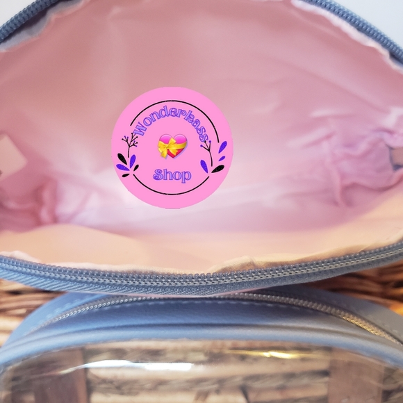 Disney Stitch and Angel Cosmetic Toiletries Makeup Bag / Case. 2 in 1. - Picture 5 of 5